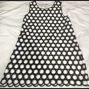 Black & White Max Studio Sleeveless Woman Dress